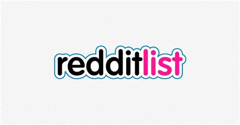 reddilist|redditlist.com on reddit.com